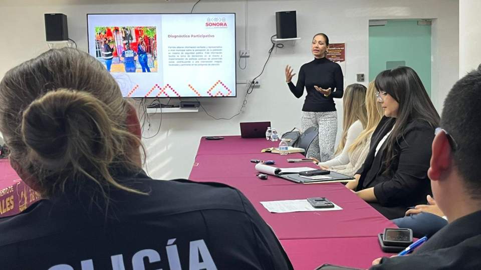 SSPC Sonora apuesta por la capacitación policial para prevenir violencias